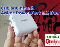 VIDEO: Làm quen với cục sạc nhanh 2 cổng Anker PowerPort III Duo 36W
