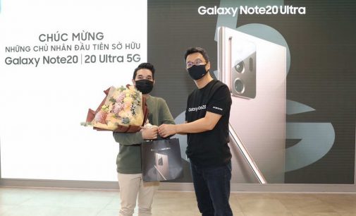 Samsung bắt đầu mở bán dòng smartphone Galaxy Note20 series