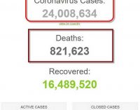 Hơn 24 triệu người trên thế giới đã mắc bệnh dịch COVID-19