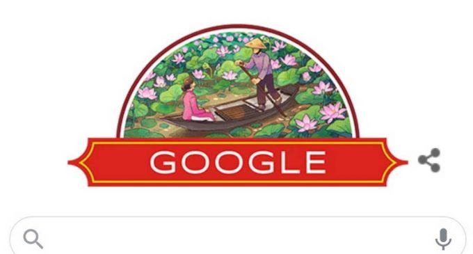 Google tạo doodle mừng Quốc khánh của Việt Nam
