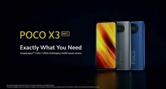 POCO ra mắt toàn cầu smartphone POCO X3 NFC
