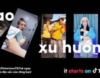 TikTok ra mắt chiến dịch “it starts on TikTok” dành cho cộng đồng sáng tạo nội dung