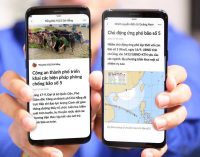 Các tỉnh khu vực tâm bão số 5 thông tin kịp thời cho người dân qua Zalo