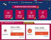 Huawei có nhiều chương trình khuyến mại trong Ngày hội Huawei 3-10 tại Việt Nam