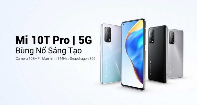 Xiaomi đưa smartphone Mi 10T Pro camera 108MP và màn hình 144Hz đến người dùng Việt Nam