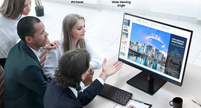 Samsung Vina ra mắt bộ đôi màn hình máy tính doanh nghiệp T35F và T45F