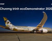 Boeing triển khai chương trình ecoDemonstrator 2020 cho những chuyến bay thân thiện môi trường