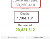 Số bệnh nhân COVID-19 trên thế giới đã vượt mốc 39 triệu người