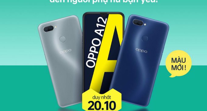 OPPO A12 có thêm 2 màu mới