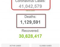 Số bệnh nhân COVID-19 trên thế giới đã vượt mốc 41 triệu người