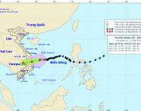 Tin bão khẩn cấp về cơn bão số 10 Goni 2020