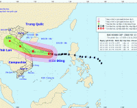 Tin bão khẩn cấp: bão số 13 (Vamco)