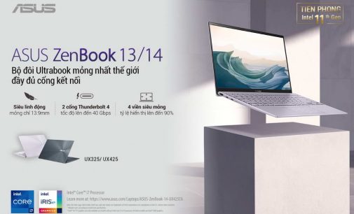 ASUS ZenBook 13 (UX325) và ZenBook 14 (UX425): laptop mỏng nhất thế giới