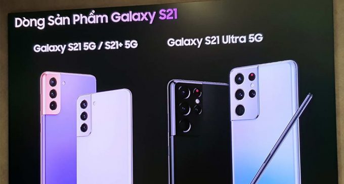 Samsung Vina công bố giá bán bộ 3 smartphone Galaxy S21 series tại Việt Nam