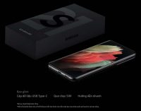 Dòng smartphone Samsung Galaxy S21 series không kèm theo củ sạc