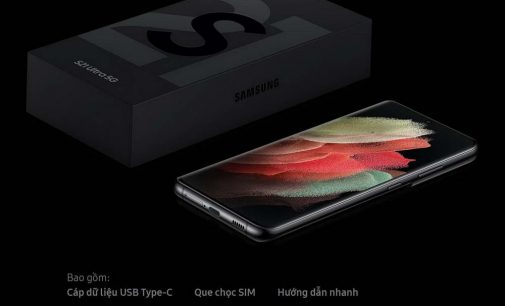 Dòng smartphone Samsung Galaxy S21 series không kèm theo củ sạc