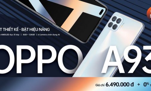 OPPO A93 có giá mới nhân dịp Tết Tân Sửu 2021