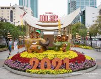 Đường Hoa Nguyễn Huệ Tết COVID 2021 qua ống kính nhiếp ảnh gia Minh Hòa