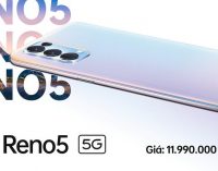 Smartphone OPPO Reno5 5G tại Việt Nam