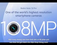 Xiaomi ra mắt toàn cầu dòng smartphone Redmi Note 10 series