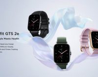Đồng hồ thông minh thể thao Amazfit GTS 2e phong cách và chuyên nghiệp hơn