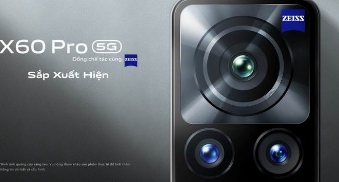 Smartphone cao cấp X60 Pro với ống kính ZEISS sẽ được vivo ra mắt tại Việt Nam ngày 2-4-2021