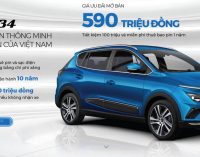 VinFast cho đặt hàng trước ôtô điện thông minh VF e34