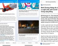 Sử dụng Zalo truy vết ca nhiễm COVID-19 mới tại Bình Dương và Hải Phòng