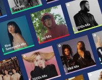 Spotify ra mắt danh sách phát nhạc được cá nhân hóa Spotify Mixes mới