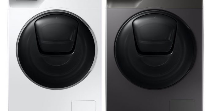 Máy giặt thông minh Samsung với công nghệ AI tối ưu hóa chuyện giặt giũ