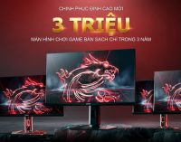 MSI bán được 3 triệu màn hình chơi game trong 3 năm