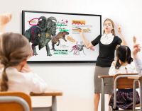 Bảng tương tác Samsung Flip 3 kích thước 75 inch cho giáo dục