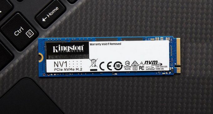 Ổ cứng Kingston SSD NV1 NVMe PCIe tốc độ nhanh với giá phải chăng