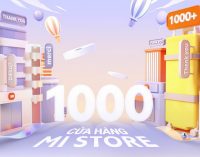 Xiaomi đạt mốc 1.000 cửa hàng Mi Store trên thị trường quốc tế và mở sự kiện khuyến mại lớn chào mừng