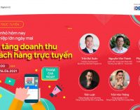 Hội thảo trực tuyến Bệ phóng Việt Nam Digital 4.0 cho doanh nghiệp vừa và nhỏ về bí kíp tăng doanh thu từ khách hàng online