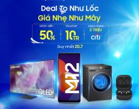 Samsung có nhiều ưu đãi lớn cho người tiêu dùng trên sàn TMĐT Shopee ngày 20-7-2021