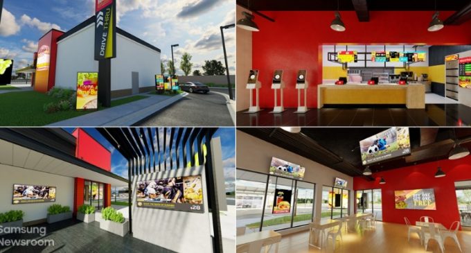 Samsung ra mắt trải nghiệm ảo online về màn hình hiển thị cho lĩnh vực F&B