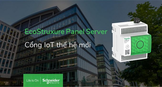 Schneider Electric ra mắt gateway thế hệ mới  EcoStruxurePanel Server  đơn giản hóa việc thu thập và phân tích dữ liệu