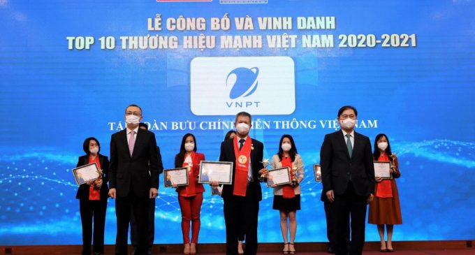 VNPT trong Top 10 Thương hiệu mạnh Việt Nam 2020-2021