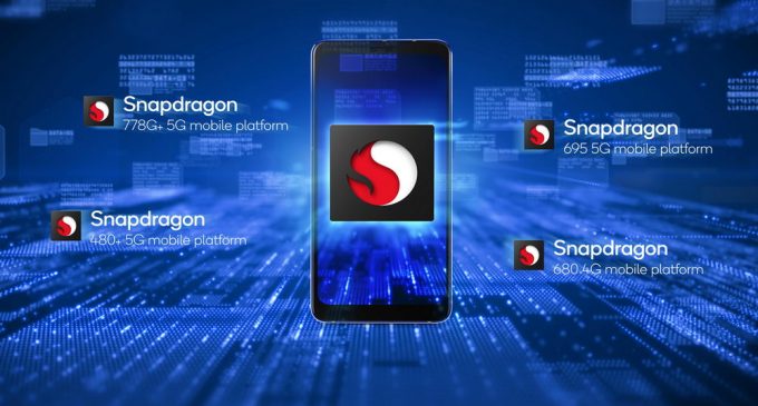 Qualcomm ra mắt thêm 4 chip di động Snapdragon 778G Plus 5G, 695 5G, 480 Plus 5G và 680 4G