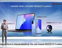 HUAWEI ra mắt nova 9, WATCH GT 3 series và MateBook 14s tại Châu Á – Thái Bình Dương