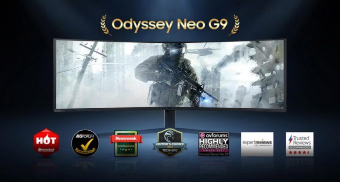 Samsung ra mắt tại Việt Nam Odyssey Neo G9, màn hình gaming cong Mini LED đầu tiên thế giới
