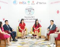 Buổi phát TikTok trực tiếp đầu tiên trong chiến dịch Vaccine Số về “Sống số lành mạnh”