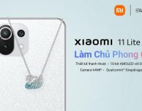 Xiaomi cùng Swarovski chế tác smartphone Xiaomi 11 Lite 5G NE công nghệ và phong cách