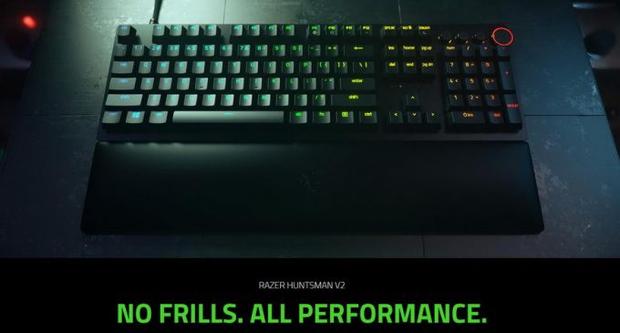 Bàn phím chơi game cực nhanh Razer Huntsman V2