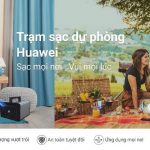 Trạm sạc dự phòng di động thông minh HUAWEI iSitePower M Mini cho người thích dã ngoại
