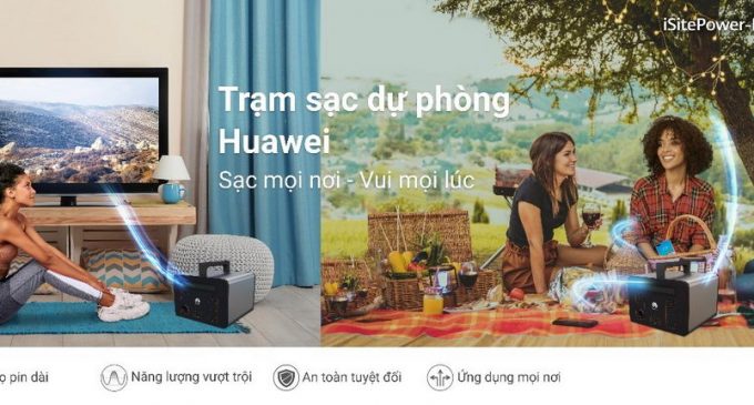 Trạm sạc dự phòng di động thông minh HUAWEI iSitePower M Mini cho người thích dã ngoại