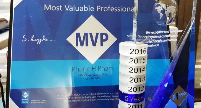 Microsoft MVP áo hường