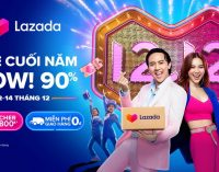 Lazada ưu đãi lớn nhất năm đến 90% trong Lễ hội Mua sắm 12.12 – Sale to cuối năm