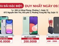 Ưu đãi đặc biệt chỉ 1 ngày 9-12-2021 tại Di Động Việt